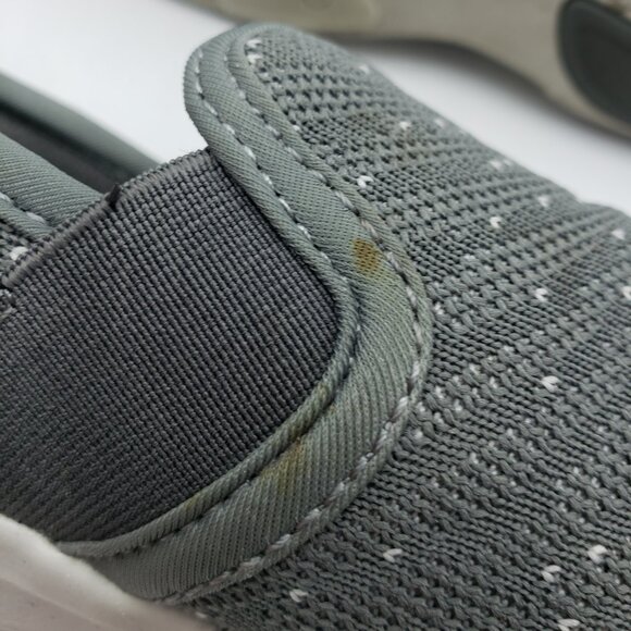 Vionic Roza Slip On Sneakers 5‎ Womens Walking Comfort Shoes Gray - Picture 8 of 9